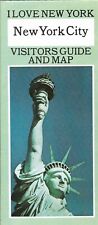 NEW YORK CITY Visitors Guide & Map  von 1978