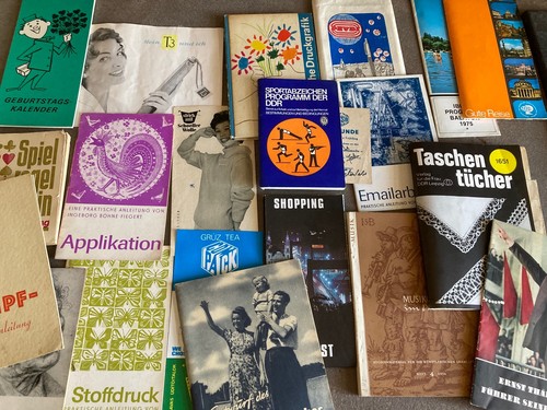 Ddr broschüren konvolut - ddr,