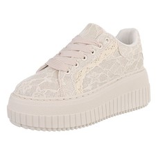 Damen low top sneaker - low-top, mit