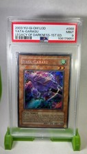 Yata-Garasu –LOD-000 –PSA 9 –1st Edition –Secret Rare –Full Surface Foil Misprit