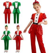 DE Mädchen Weihnachtskostüm