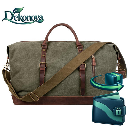 Reisetasche 60l vintage - 60l, canvas