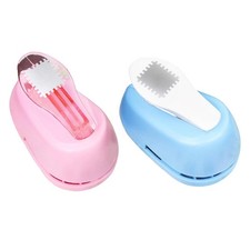 Briefmarkenrand-Papierstanzer, 8,1 x 5,1 x 5,3 cm, multifunktional, für