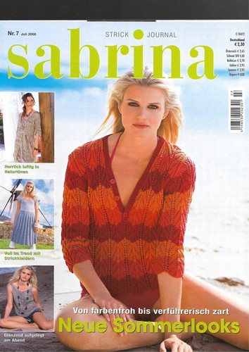 Strickheft sabrina 2008 - sabrina, 07/2008