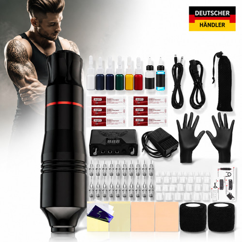 Tattoo maschine set kabellos - tattoo,