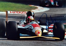 Pedro Lamy-Bernd Schneider-Siegfried Stohr-Olivier Panis, Originalautogramme