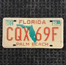 Original US Auto Kennzeichen