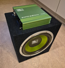 Raveland Subwoofer (MBS 130 12") + Verstärker (MX 250 500W) - Car-HiFi Bundle