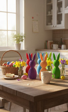 3D-Druck Osterhasen Figuren -