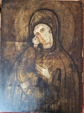 IKONE auf Holz Muttergottes