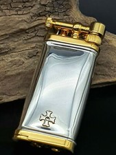 Sillems ITT IM Corona Old Boy 925 Sterling-Silber Pfeifen Feuerzeug bi color