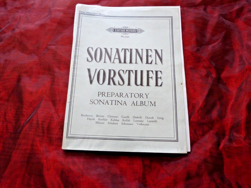 Sonatinen vorstufe - sonatinen,