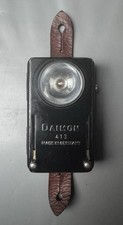 Polizei Niedersachsen Taschenlampe Daimon Mod. 413 mit Farbschieber schwarz alt!