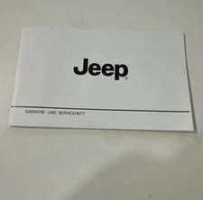 Original Jeep Serviceheft