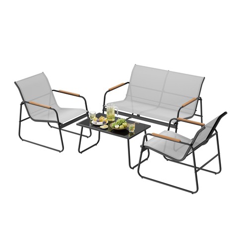 Gartenmöbel set teilig mit - gartenmöbel-set, 4-teilig