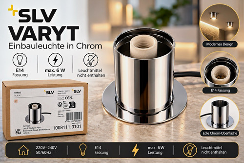 Slv varyt einbauleuchte e14 - slv,