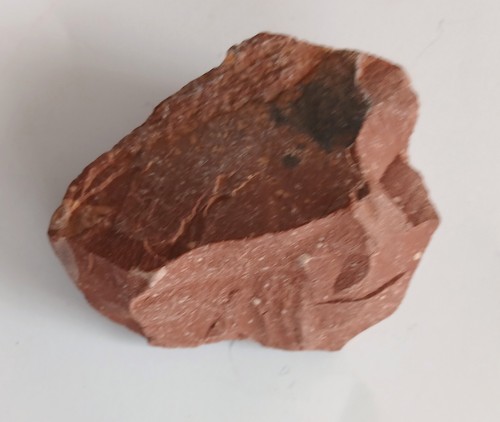 Catlinite pipestone peacepipe - pipestone,
