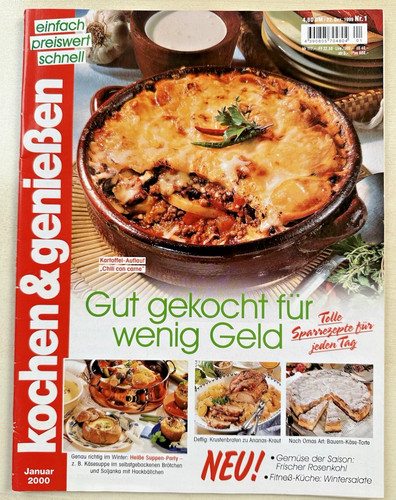 Kochen genießen januar 2000 - kochen, &