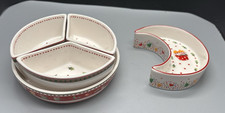 Villeroy & Boch Winter Bakery Delight Sweets+Dip Schälchen Set + 1 Neuwertig