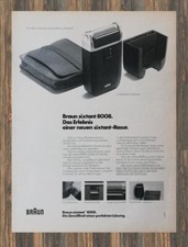 Braun sixtant 8008 - Reklame