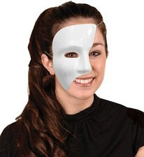 2 White Phantom Mask w/