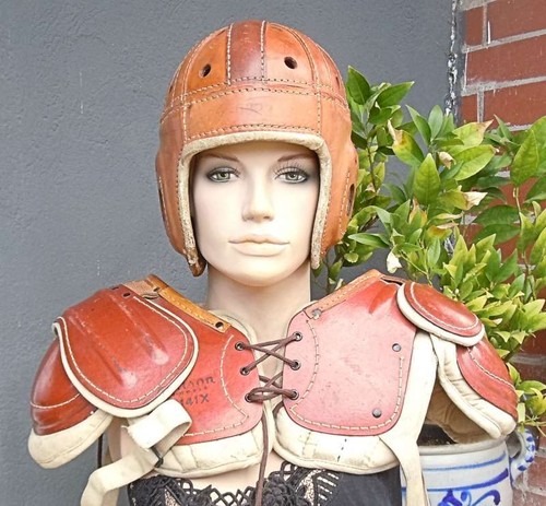Vintage football leder - vintage,