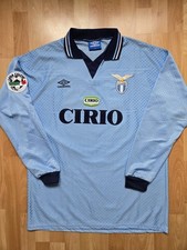 SS Lazio Rom original Trikot Pavel Nedved Umbro #18 XL 1996/1997 Italy Jersey