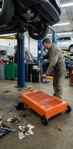 75l altölmaschine handkurbel - altölmaschine,