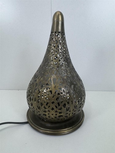 Messing lampe vintage - lampe,