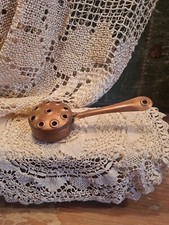 alte Kupfer  Bettflasche für