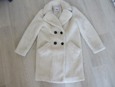 Zara kunstpelz mantel - zara,,