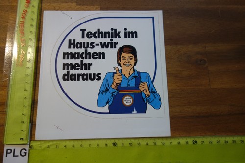 Alter aufkleber handwerk - alter,
