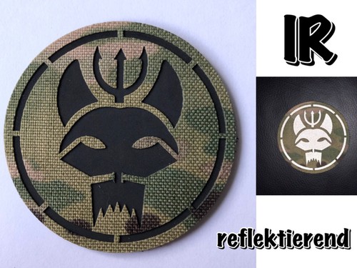 Reflektierend patch navy - patch,
