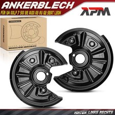 2x Ankerblech Bremsscheibe