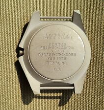 Benrus Type 2 II CLASS A MIL-W-50717 FEB 1978 PROJECT Military Watch ERSATZTEIL