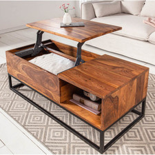 Höhenverstellbarer Couchtisch