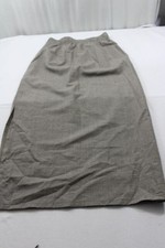 Hildegard Ziesche A Linie Rock 36 Grau Unifarben Sehr gut #D3937