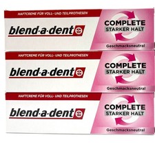 3x Blend-a-dent Haftcreme