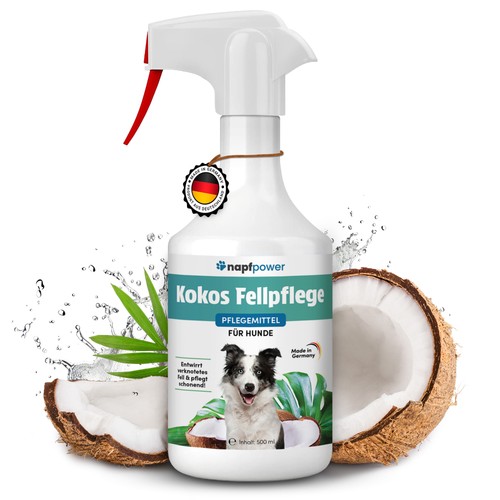 Fellpflege hund mit kokosduft - fellpflege,