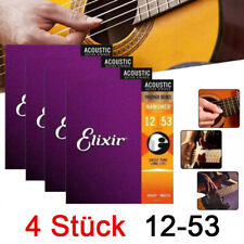 4 Stk Elixir Akustikgitarre