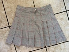 H&M Damen Mini Falten- Rock Gr. 40 kariert NEU