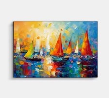Leinwandbild schiff wandbild - leinwandbild,
