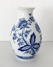 Tirschenreuth Bavaria Vintage Vase Blumenvase Zwiebelmuster