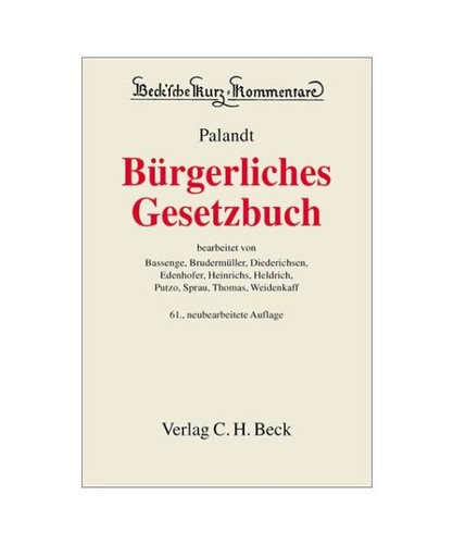 Bürgerliches gesetzbuch - gesetzbuch, [