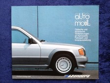 Zender Katalog umfangreich für BMW E21, E 30, E 28,  VW Golf 2, Cabrio W 123
