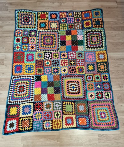 Große häkeldecke granny - große,