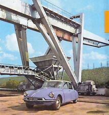 CITROEN DS 19 DS19 Oldtimer Prospekt Brochure 1960 AY