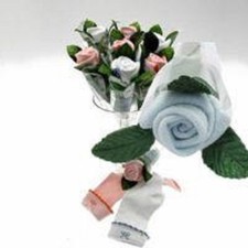 Socken Baby Blooms Rose