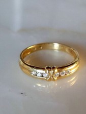NEU Verlobungsring Brillantring Gold 14ct Gold 0,18ct Brillanten Gr57