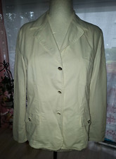 Schöne weisse  Jeansjacke v. Rosner Gr. 44